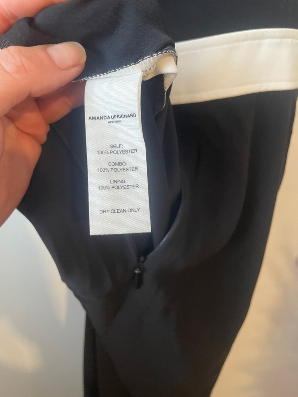 Amanda Uprichard Black and White Strap Jumpsuit Size M - Picture 6 of 6